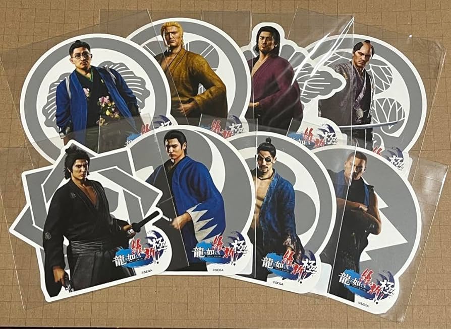 【新品未開封】オンクレ マストバイステッカー☆龍が如く維新！極 セガ Amazon.co.jp: ステッカーコンプリートセット龍が如く 維新！極